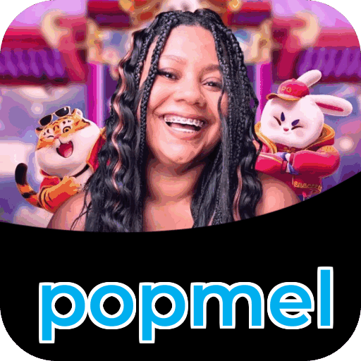 Catálogo slots popmel mostrando top jogos Gates Olympus Sweet Bonanza Fortune Tiger Big Bass volatilidade RTP