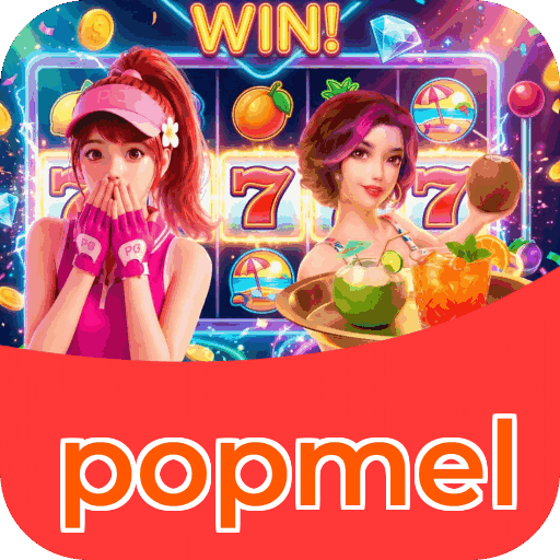 Plataforma popmel mostrando interface moderna, jogos certificados e recursos de segurança licenciados